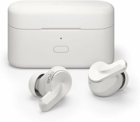 Навушники TWS EPOS ADAPT E1, BT 5.3, ANC, IPX5, SBC, AAC, Microsoft Teams, Zoom, Google Meet, Webex, Mic, Білий (1001261) [111713]