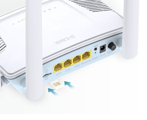 Маршрутизатор D-Link N300, 4G/LTE, 3xFE LAN, 1xFE LAN/WAN (G403C) [111252]