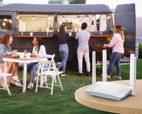 Маршрутизатор D-Link N300, 4G/LTE, 3xFE LAN, 1xFE LAN/WAN (G403C) [111252]
