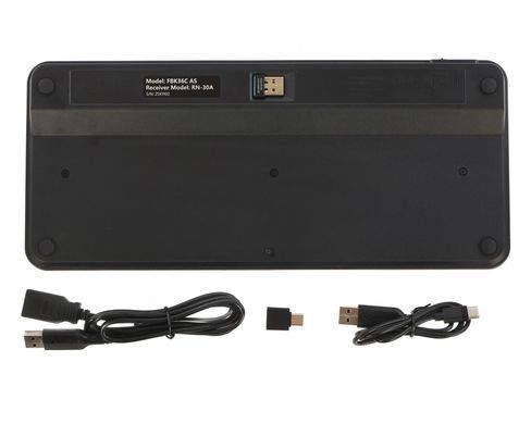 Клавіатура бездротова A4Tech FBK36C AS Black (FBK36C AS (Black)) [606098]