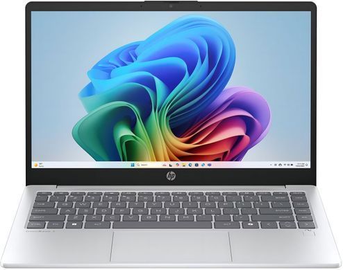 Ноутбук HP OmniBook 3 14-ha0002ua 14" FHD AG, AMD AI 5 340, 16GB, F1TB, UMA, Win11, сріблястий (BV5U1EA) [110548]
