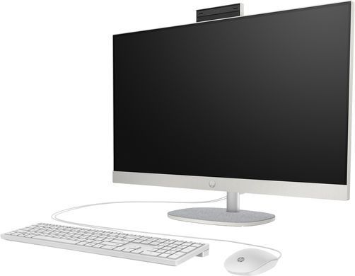 Моноблок 27" HP 27-cr0068ua AiO i3-1315U/16Gb/SSD512Gb/WiFi/Cam/K&M/DOS/Shell White (AE0P9EA) [403140]