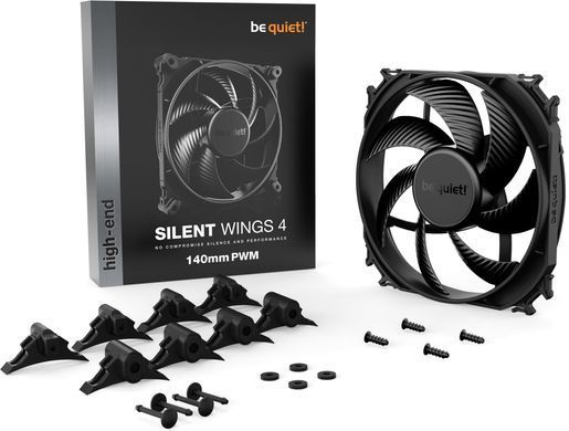Вентилятор be quiet! Silent Wings 4 140mm PWM Black (BL096) [620189]
