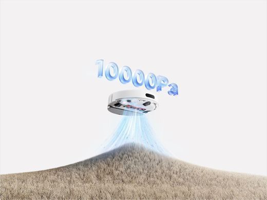 Робот-пилосос Xiaomi H40, h=9.7см, вологе прибирання, конт пил -0.4л, автон. робота до 180хв, білий (1163556) [111523]