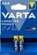 Батарейка Varta Longlife Power лужна AAA блістер, 2 шт (04903121412) [113341], фото 1