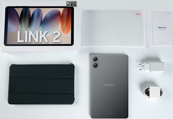 Планшет Blackview Link 2 8.68" HD+ /4GB/128GB/ T310 /5000mAh/ 8+5Мп/WIFI/Чохол /Blue (Link_2_4_128_BL) [405115]