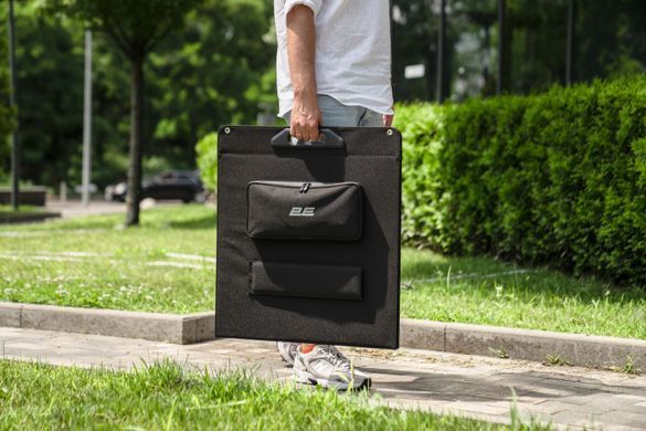 Комплект Портативна електростанція Segway CUBE 1000, 2584 Вт заг (R-Drive 4400 Вт), 1024 Вт/год, IPX3, BT, розширення ємності, швидка зарядка + портативна сонячна панель 100 Вт (AA.13.04.02.0004-SET100) [101219]