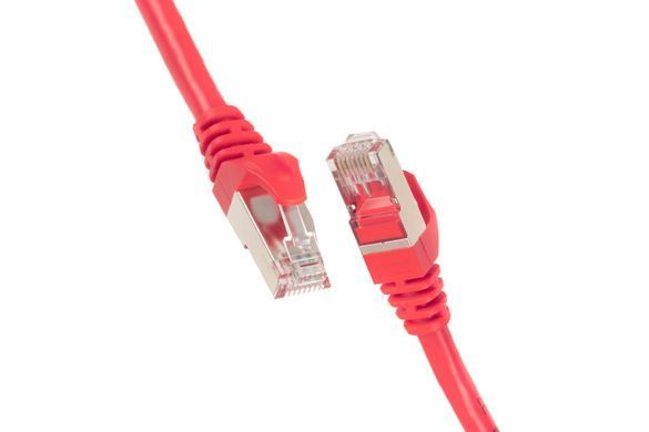 Патч-корд 2E САТ 6, UTP, 1м, 26AWG, RJ45, 7/0.16, Cu, PVC, червоний (2E-PC6COP-100RD) [109848]