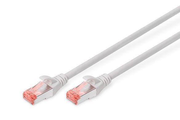 Патч-корд DIGITUS CAT 6 S-FTP, 20м, AWG 27/7, LSZH, сірий (DK-1644-200) [109960]