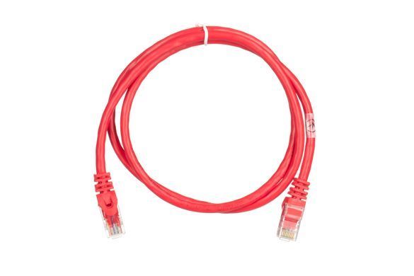 Патч-корд 2E САТ 6, UTP, 1м, 26AWG, RJ45, 7/0.16, Cu, PVC, червоний (2E-PC6COP-100RD) [109848]