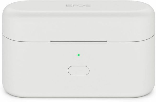 Навушники TWS EPOS ADAPT E1, BT 5.3, ANC, IPX5, SBC, AAC, Microsoft Teams, Zoom, Google Meet, Webex, Mic, Білий (1001261) [111713]