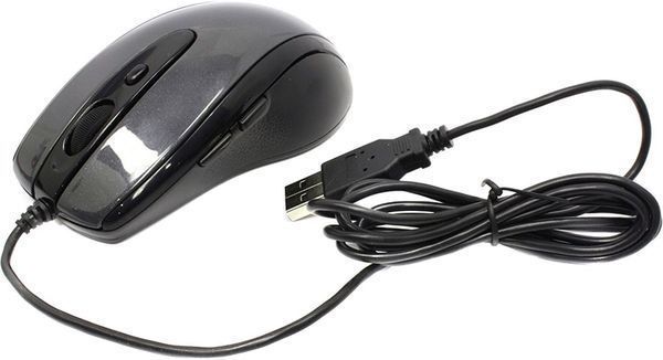 Миша A4Tech N-708X Glossy Grey (N-708X (Glossy Grey)) [606656]