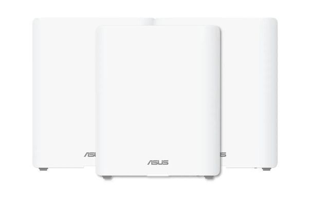 Система WiFi-Mesh ASUS ZenWiFi BQ16 BE25000, 2xGE LAN, 1xGE WAN/LAN, 1x10GE LAN, 1x10GE WAN/LAN 1xUSB 3.0, 3мод, білий (90IG08K0-MO3N4V) [104725]
