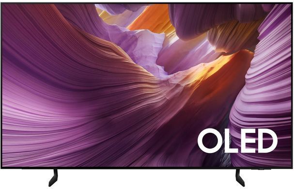 Телевізор 77" Samsung OLED 4K 100Hz Smart Tizen Black (QE77S85FAEXUA) [102277]
