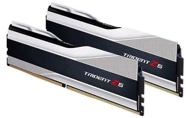 Модуль пам`ятi DDR5 2x16GB/5600 G.Skill Trident Z5 Silver (F5-5600J4040C16GX2-TZ5S) [610199]