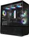 Корпус Zalman Chronix без БЖ, 1xUSB3.0, 1xUSB2.0, 1x Type C, 2x120мм ARGB Reverse, 1x120мм ARGB, VGA 410мм, LCS ready, TG Side/Front Panel, ATX, чорний (CHRONIXBLACK) [109655], фото 1