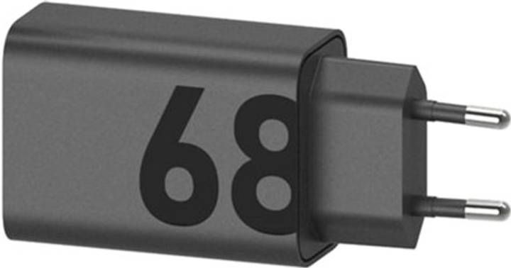 Зарядний пристрій Motorola 68W Black + кабель Type-C (MC-682N) [618680]