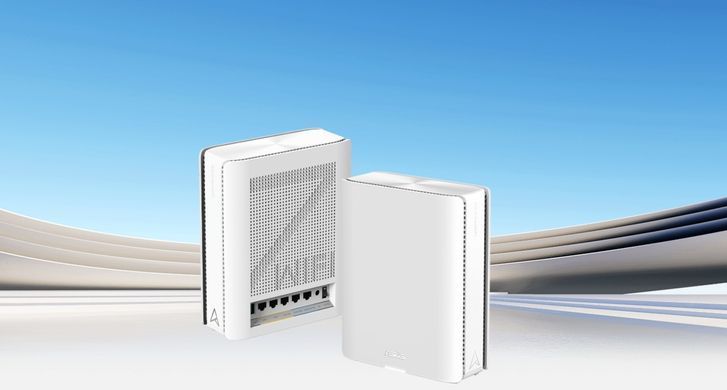 Система WiFi-Mesh ASUS ZenWiFi BQ16 BE25000, 2xGE LAN, 1xGE WAN/LAN, 1x10GE LAN, 1x10GE WAN/LAN 1xUSB 3.0, 3мод, білий (90IG08K0-MO3N4V) [104725]