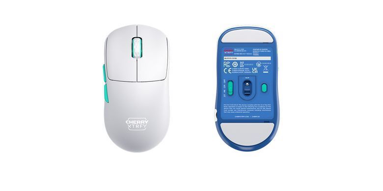 Миша Cherry Xtrfy M68, WL/USB-A, RGB, білий (CX-M68W-WHITE) [104152]