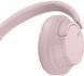 Навушники Over-ear Sony WH-CH720N BT 5.2, ANC, SBC, AAC, Wireless, Mic, Рожевий (WHCH720NP.CE7) [107516], фото 8