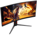 Монiтор 21.5" AOC Black/Red (CU34G4) [202098], фото 3