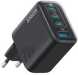 Мережевий зарядний пристрій Anker Charger - 70W, 3xUSB-C PD 3.0 & 1xUSB-A Black (A121CG11) [204391], фото 1