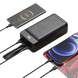 Портативний зарядний пристрій XO PR158 - 50000 mAh 3-Input PD20W + QC22.5W with light Black (PR158_Black) [201934], фото 11