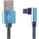 Кабель Cablexpert USB - USB Type-C V 2.0 (M/M), преміум, 1 м, синій (CC-USB2J-AMCML-1M-BL) [603816], фото 2