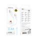 Кабель BOROFONE BX115 Lotto silicone charging data cable iP White (6941991119637) [805692], фото 2
