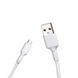 Кабель XO NB112 USB - micro USB (M/M), 1 м, White (NB112-M-WH) [604222], фото 2