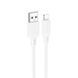 Кабель BOROFONE BX115 Lotto silicone charging data cable iP White (6941991119637) [805692], фото 1
