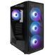 Корпус 1stPlayer Black без БЖ (FD3-BK-4F7)