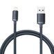 Кабель Baseus Crystal Shine USB - Lightning (M/M), 2.4A, 1.2 м Black (CAJY000001) [604329], фото 4