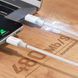 Кабель USB 2.0 Type-C M-M, 1 м, 60W Білий, ABS Cover US264 UGREEN (60518) [402430], фото 6