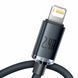 Кабель Baseus Crystal Shine USB - Lightning (M/M), 2.4A, 1.2 м Black (CAJY000001) [604329], фото 3