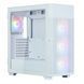 Корпус Zalman S5 Neo без БЖ, 1xUSB3.1, 1xUSB2.0, 4x120мм FRGB, VGA 390мм, LCS ready, TG Side Panel, ATX, білий (S5NEOWHITE) [109567], фото 3