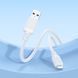 Кабель BOROFONE BX115 Lotto silicone charging data cable iP White (6941991119637) [805692], фото 5