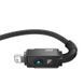 Кабель Baseus Unbreakable Series Fast Charging Data Cable USB to iP 2.4A 2m Cluster Black (P10355802111-01) [802320], фото 3