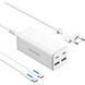 Зарядний пристрій 4xUSB 100W (2xUSB-C+2xUSB-A) PD3.0/QC 3.0/GaN White Vention (FBSWG-EU) [402165], фото 1