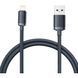 Кабель Baseus Crystal Shine USB - Lightning (M/M), 2.4A, 1.2 м Black (CAJY000001) [604329], фото 1