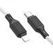Кабель HOCO X90 Cool silicone PD charging data cable for iP White (6931474788399) [805376], фото 4