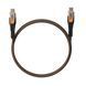 Кабель USB-C > USB-C 3.2 заряджання/синхронізації UAG 0.75м, 240Вт, Type-C, Rugged Double Braided Nylon, Black/Orange (9B4415114097) [108603], фото 3