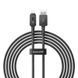 Кабель Baseus Unbreakable Series Fast Charging Data Cable USB to iP 2.4A 2m Cluster Black (P10355802111-01) [802320], фото 1
