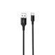 Кабель XO NB143 USB - USB Type-C, (M/M), 2.4A 1 м Black (6920680870684) [604397], фото 1