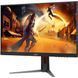 Монітор TFT 27" AOC, QD-OLED, 280Гц, 0,03мс, 2хHDMI, DP, USB-hub, HAS, Pivot, чорно-червоний (Q27G4ZD) [405350], фото 3