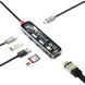 USB-хаб Promate USB Type-C Grey (transhub-lite) [605173], фото 1