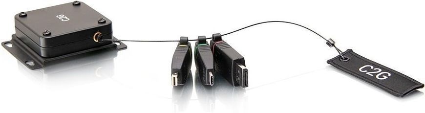 Комплект перехідників retractable C2G Adapter Ring HDMI > mini Display Port, Display Port, USB-C (CG84269) [108553]