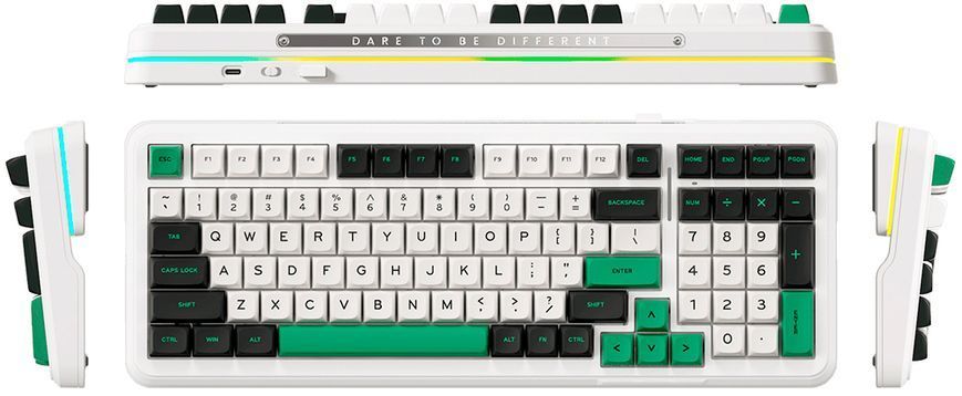 Клавіатура бездротова MCHOSE K99 Green (K99-2A) [619185]