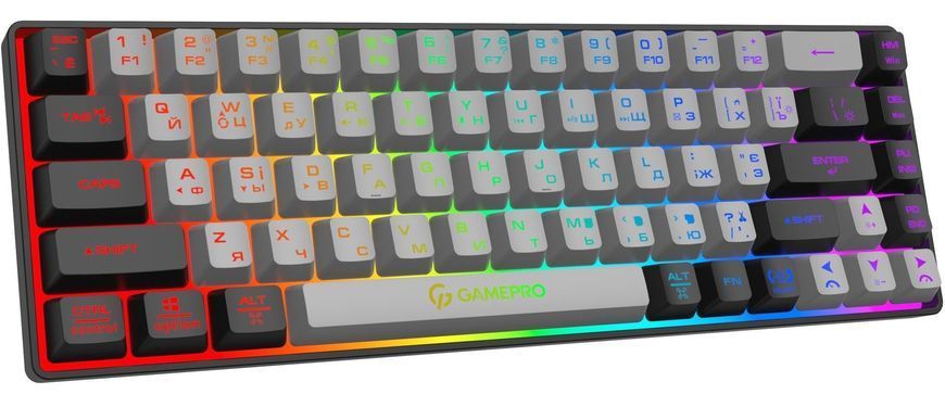 Клавіатура бездротова GamePro Black (GK935) [606045]