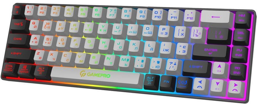 Клавіатура бездротова GamePro Black (GK935) [606045]